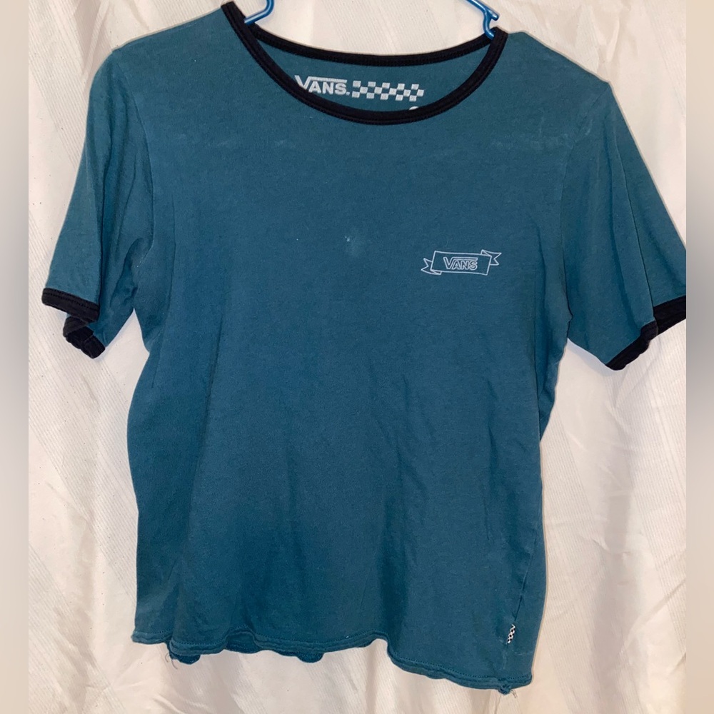 Vans Vintage Short Sleeve Green Tshirt